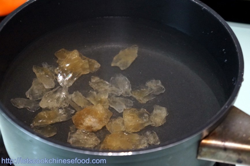 Chinese Dessert Recipe：Water Chestnut Sweet Soup (中式糖水食譜：馬蹄露／馬蹄沙)