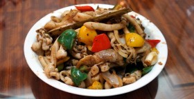Chinese Recipe : Stir-Fried Razor Clams with Black Bean Sauce (中菜食譜 ...
